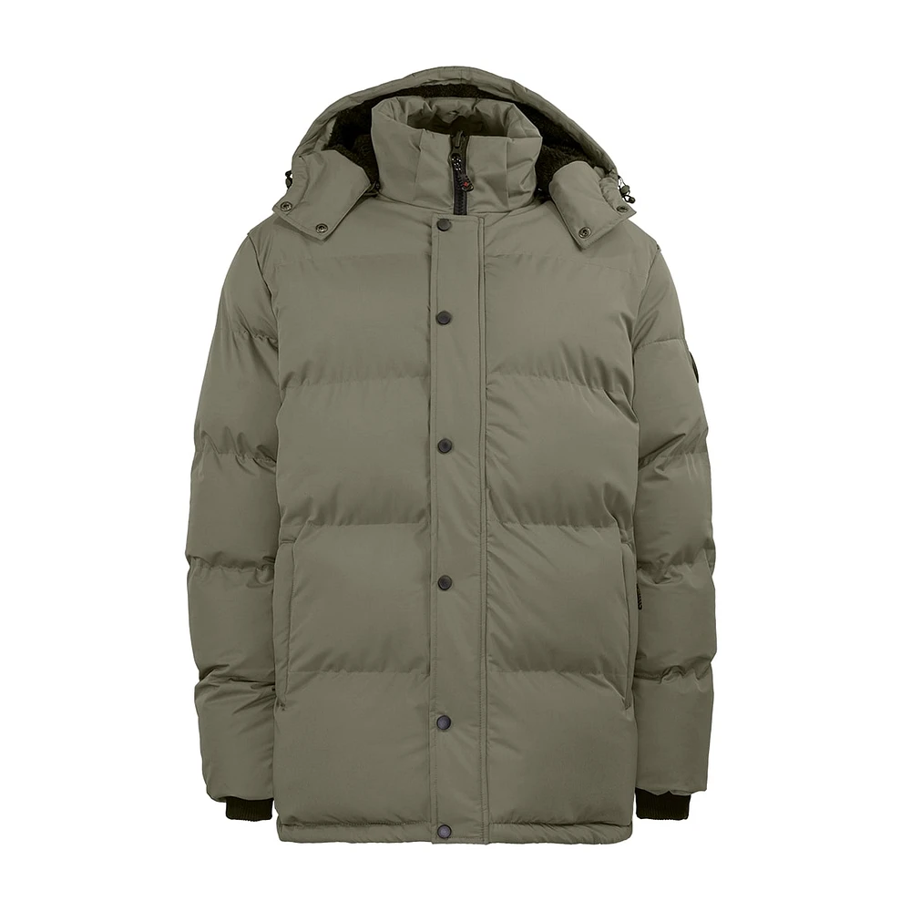 Khaki winter jacket NORTH WAVE for men