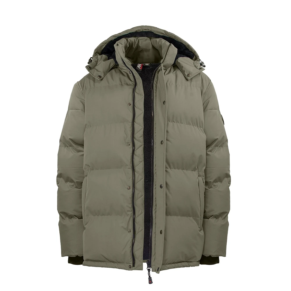 Khaki winter jacket NORTH WAVE for men