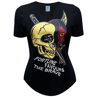 Black t-shirt Headrush for women