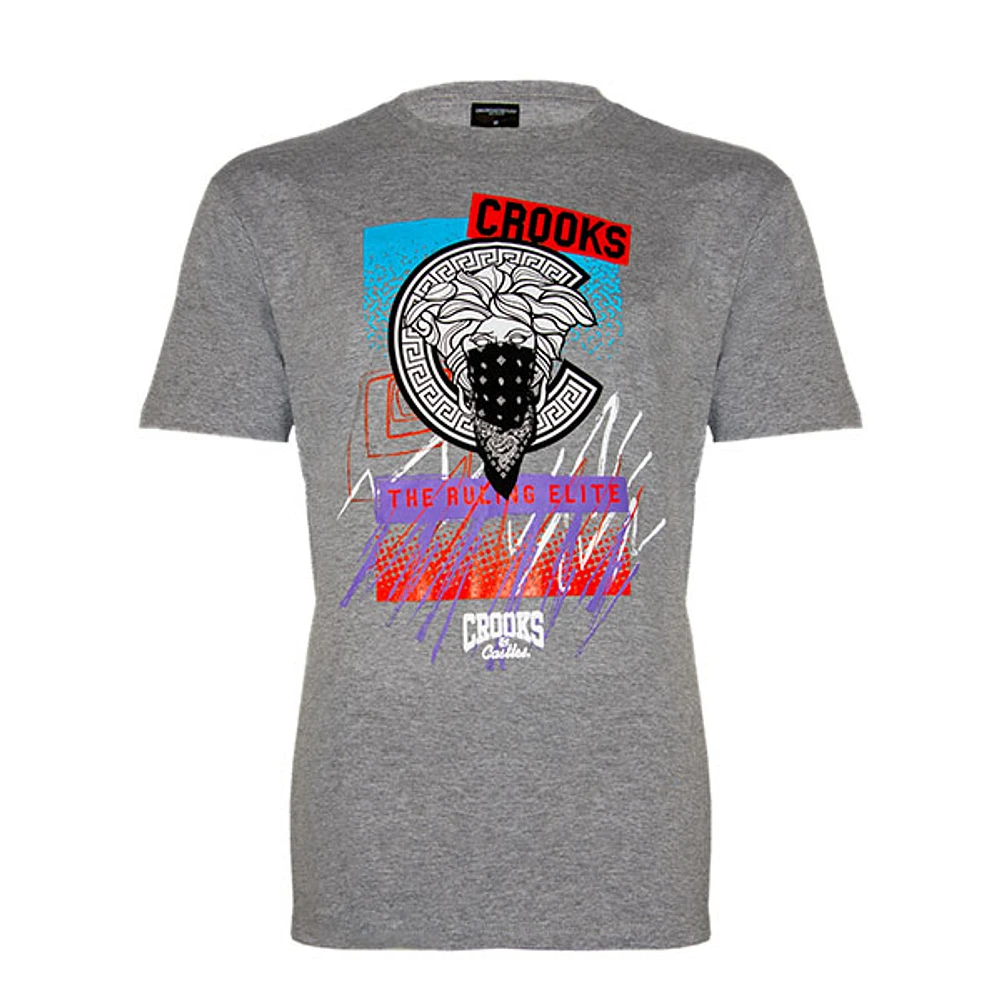 Grey Crooks & Castles t-shirt