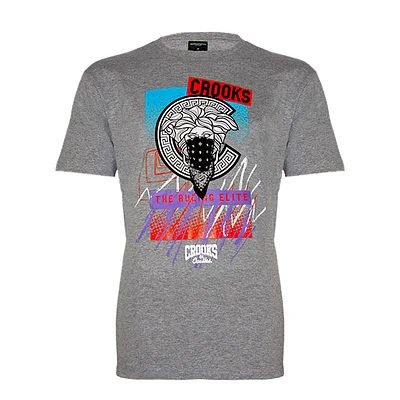 Grey Crooks & Castles t-shirt