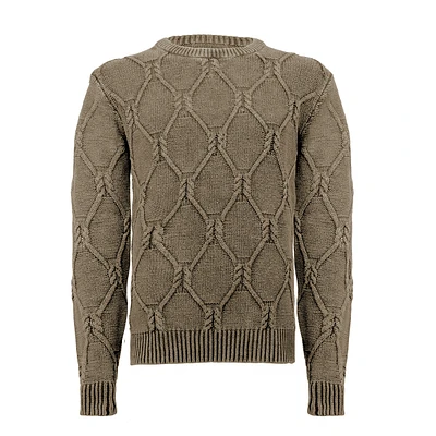 Guess Los Angeles brown sweater for men
