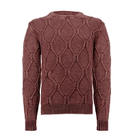 Guess Los Angeles  red burgundy sweater for men