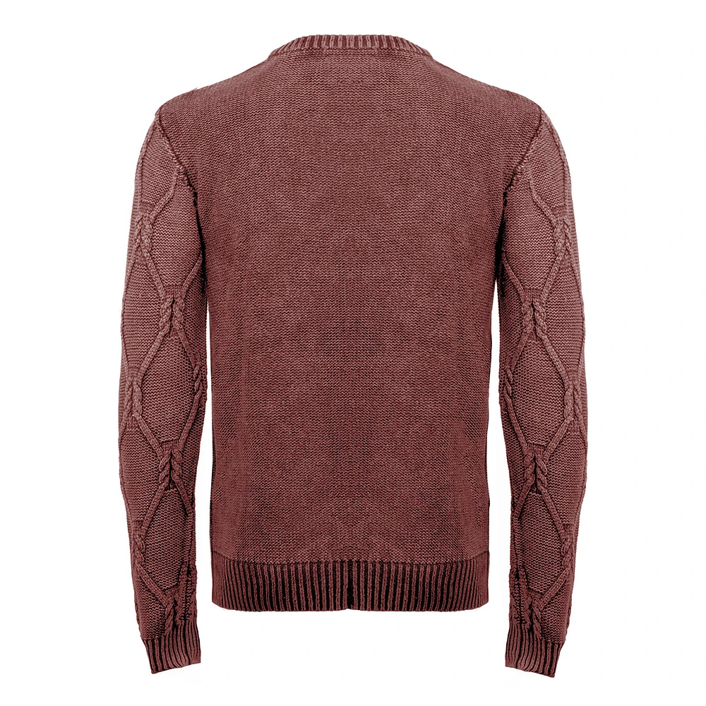 Guess Los Angeles  red burgundy sweater for men