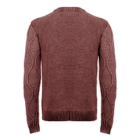 Guess Los Angeles  red burgundy sweater for men