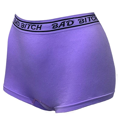 Purple boxer for women