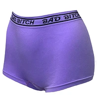 Purple boxer for women