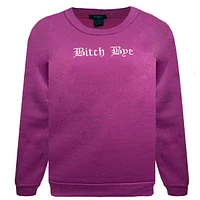 Pink crewneck for women