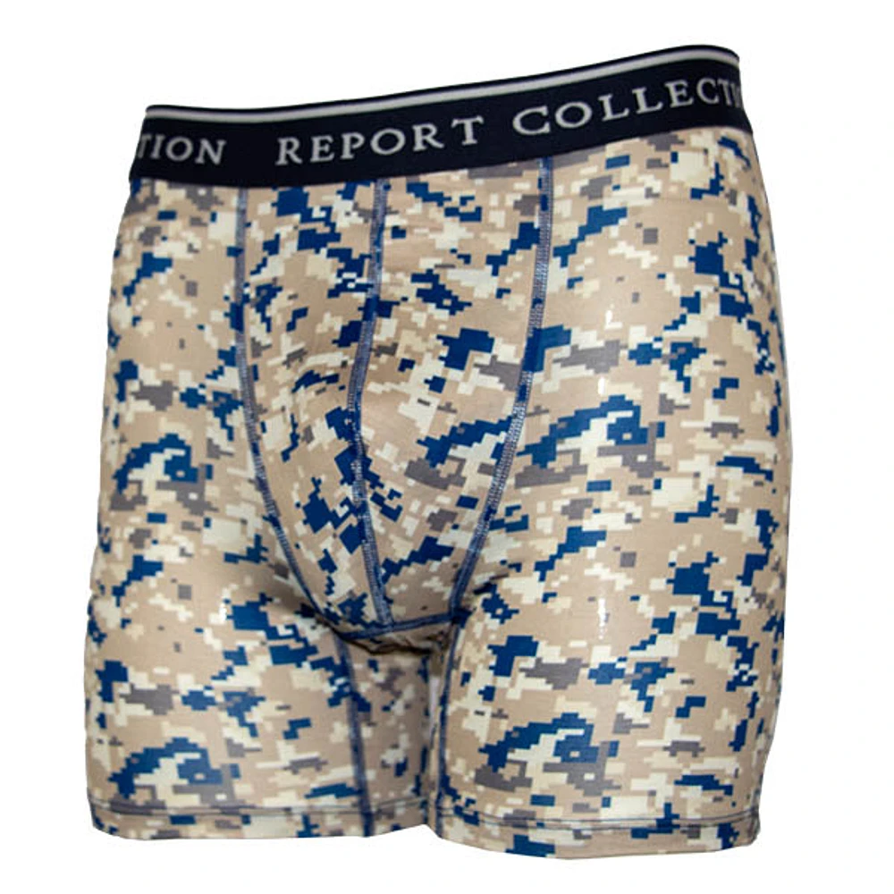 Grey blue boxer Report Collection for men