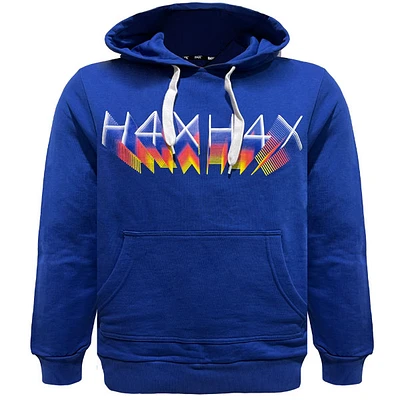 Blue hoodie H4X for men