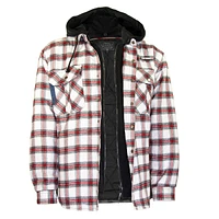 Red plaid jacket for men