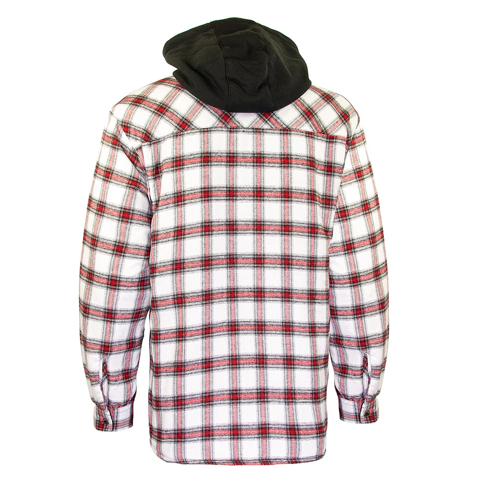 Red plaid jacket for men