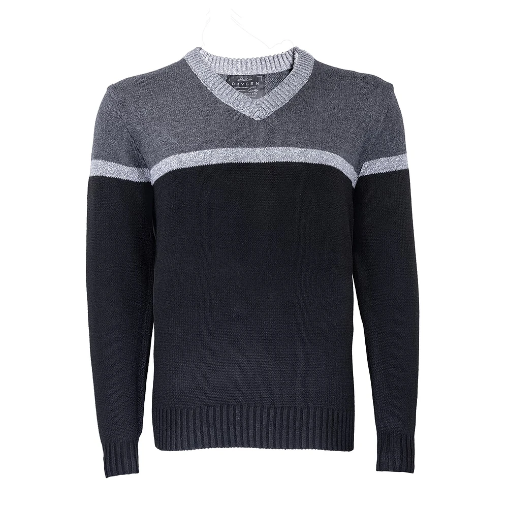 Black Mix Sweater Oxygen for Men