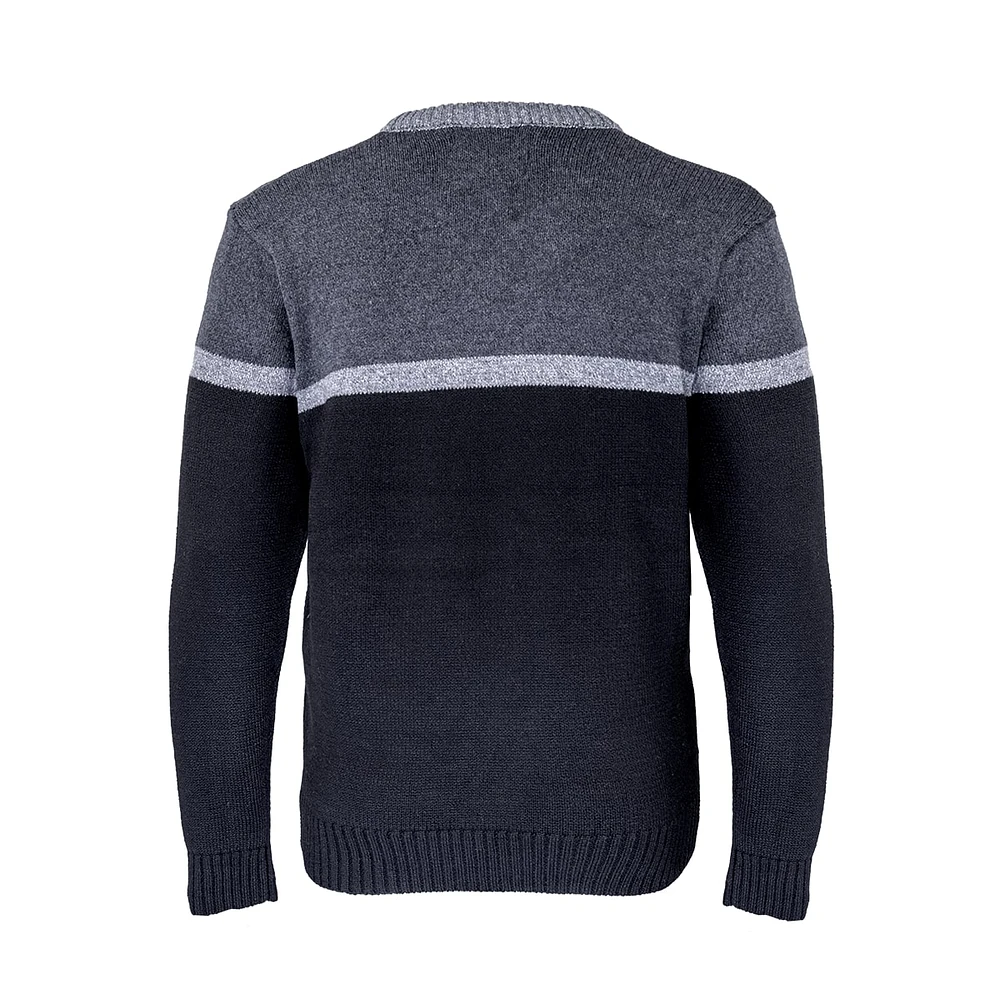 Black Mix Sweater Oxygen for Men