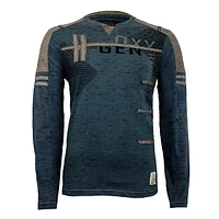 Oxygen NAVY Long Sleeve T-Shirt for Men