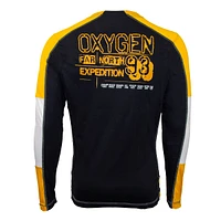 Oxygen Black Long Sleeve T-Shirt for Men