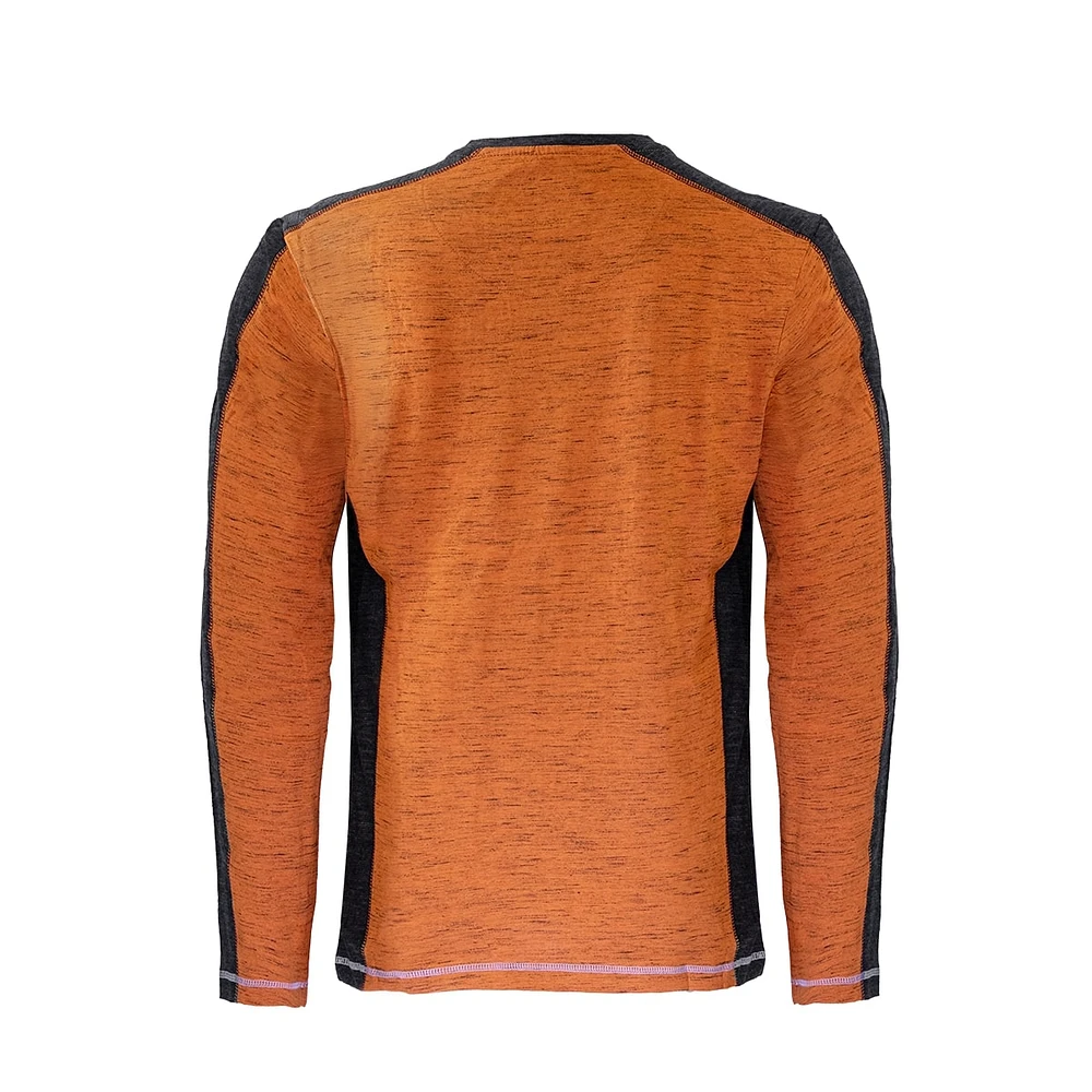 Oxygen orange Long Sleeve T-Shirt for Men