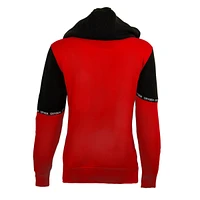 Oxygen Black and red Hood Zip for Women