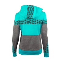 Oxygen Blue  Hood Zip for Women