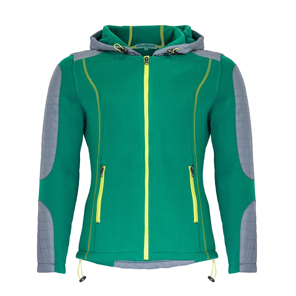 Oxygen green light jacket for Women