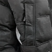 Black Oxygen Winter Coat for Men