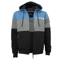 Grey hood zip Oxygen for men