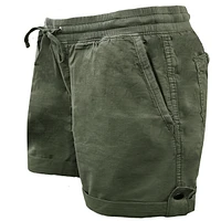 Green short for women