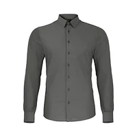 Dark green shirt long sleeves Projek raw for men