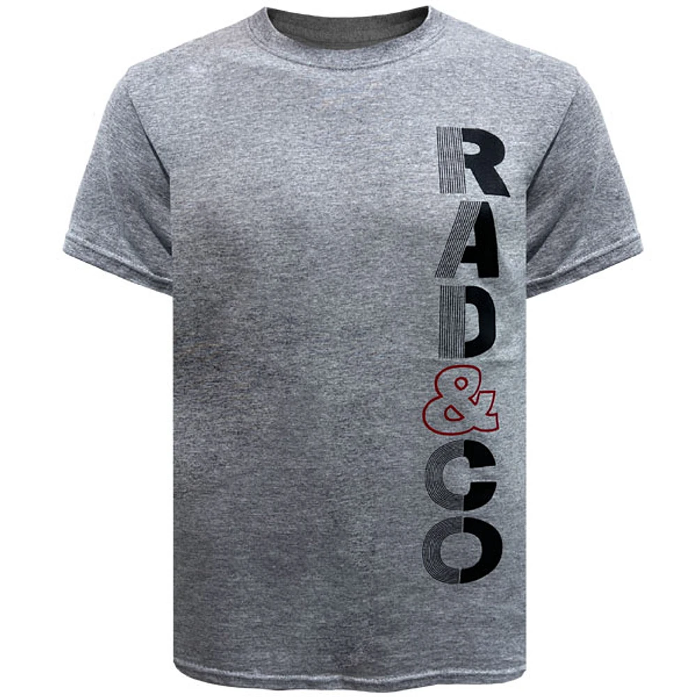 Grey t-shirt Rad & Co for men