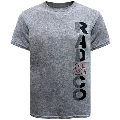 Grey t-shirt Rad & Co for men