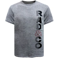 Grey t-shirt Rad & Co for men