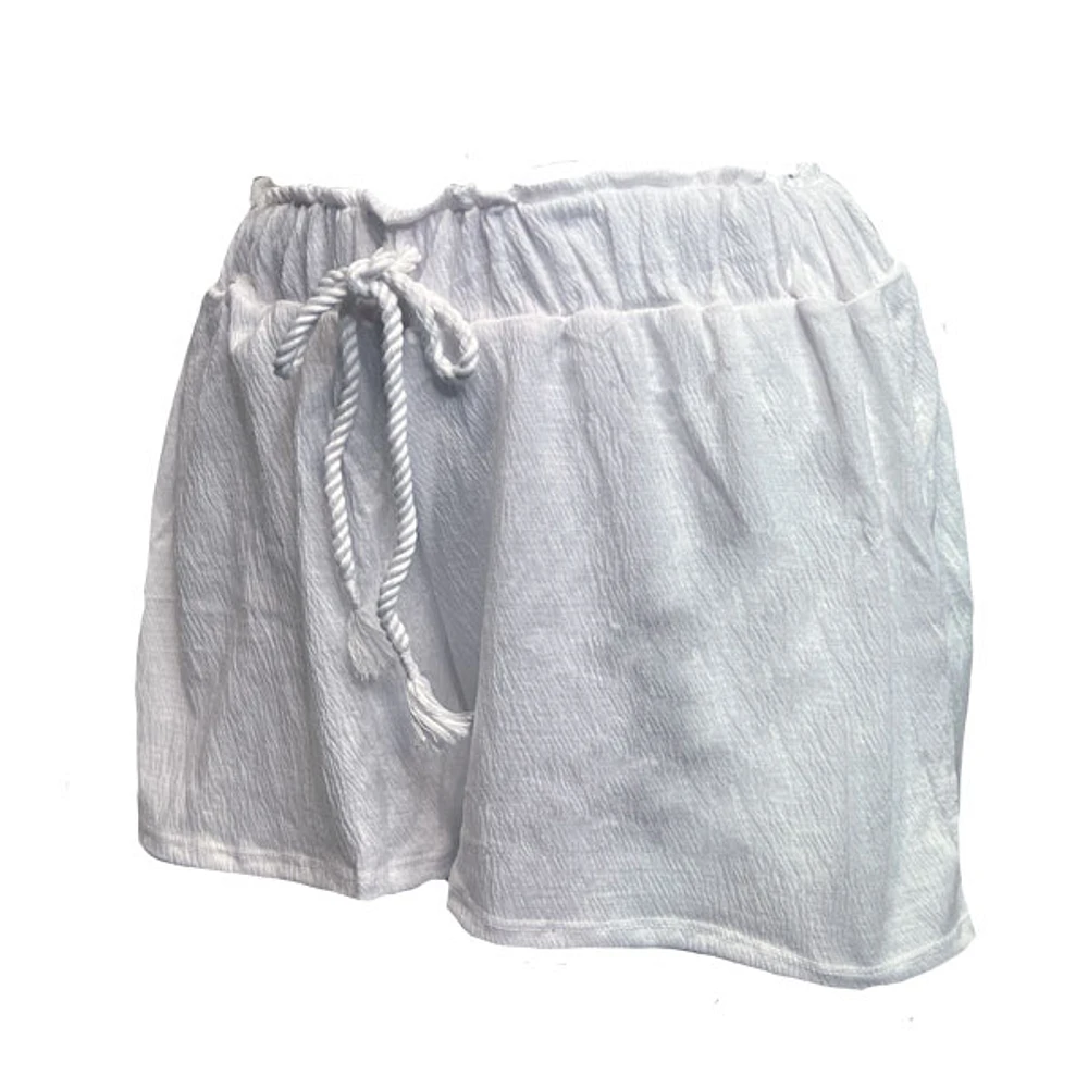 White short for women