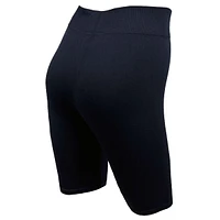 Black biker short legging for women