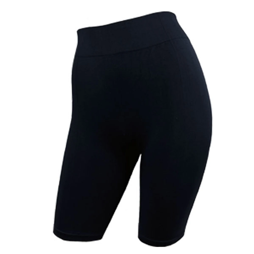 Black biker short legging for women