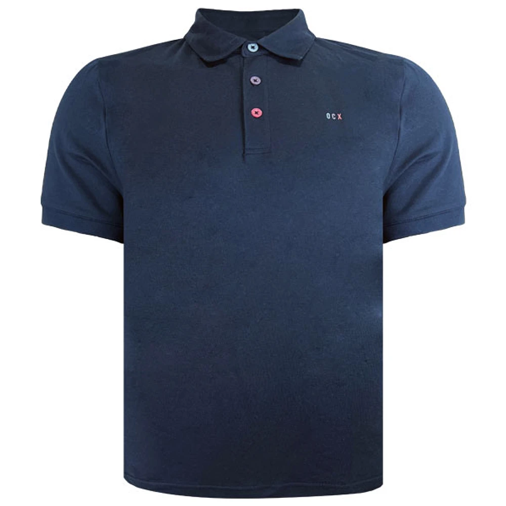 Navy polo shirt for men