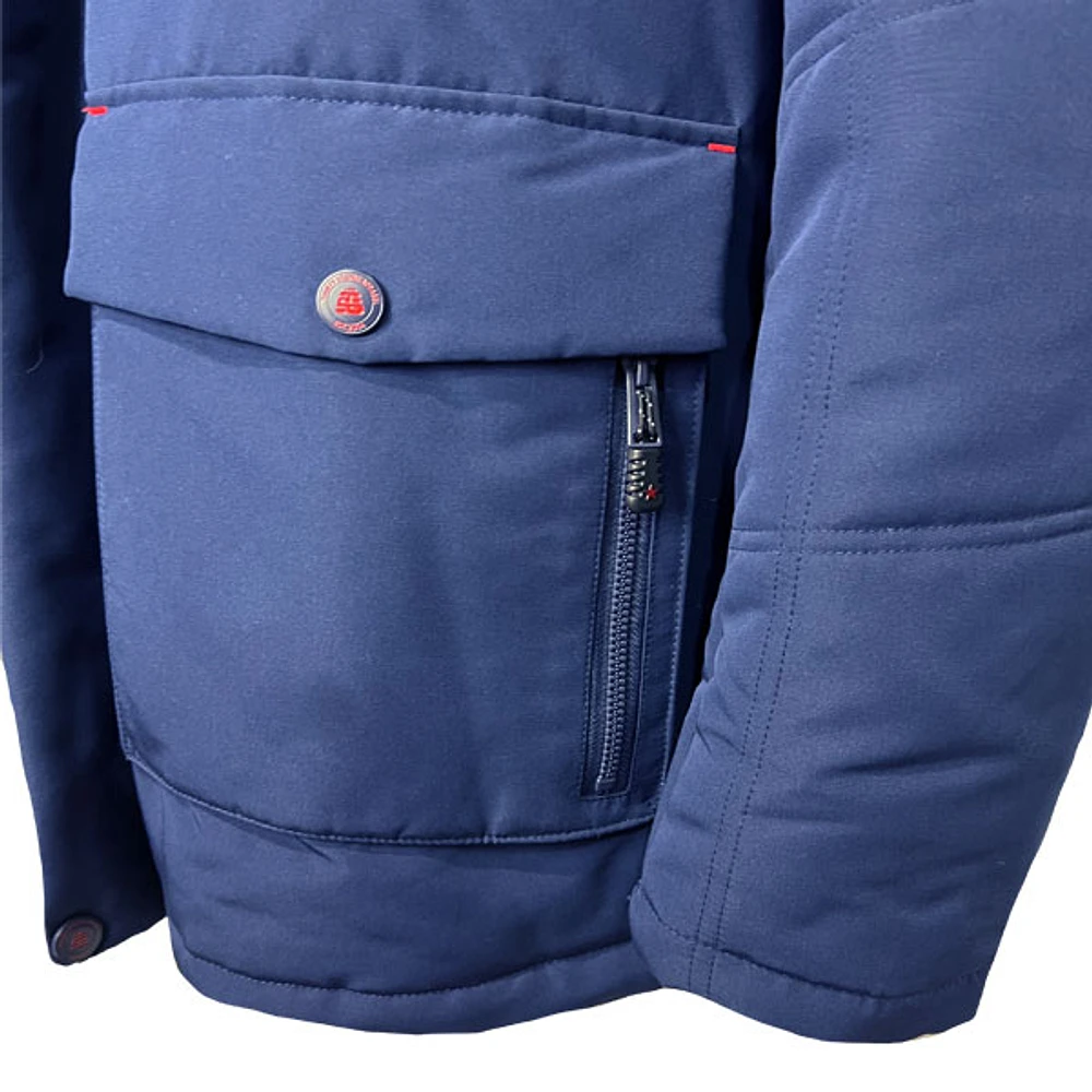 Navy winter coat Thirty Stone for men