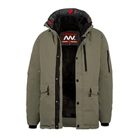 Khaki winter jacket NORTH WAVE for men