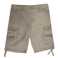 Grey cargo short for men