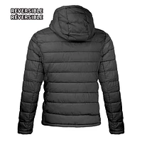 Reversible puffer light jacket for women