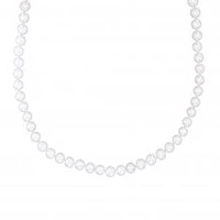 7-8mm Freshwater Cultured Pearl Strand Necklace