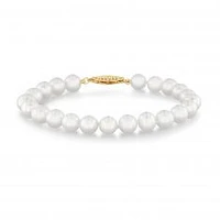 7-8mm Freshwater Cultured Pearl Strand Bracelet