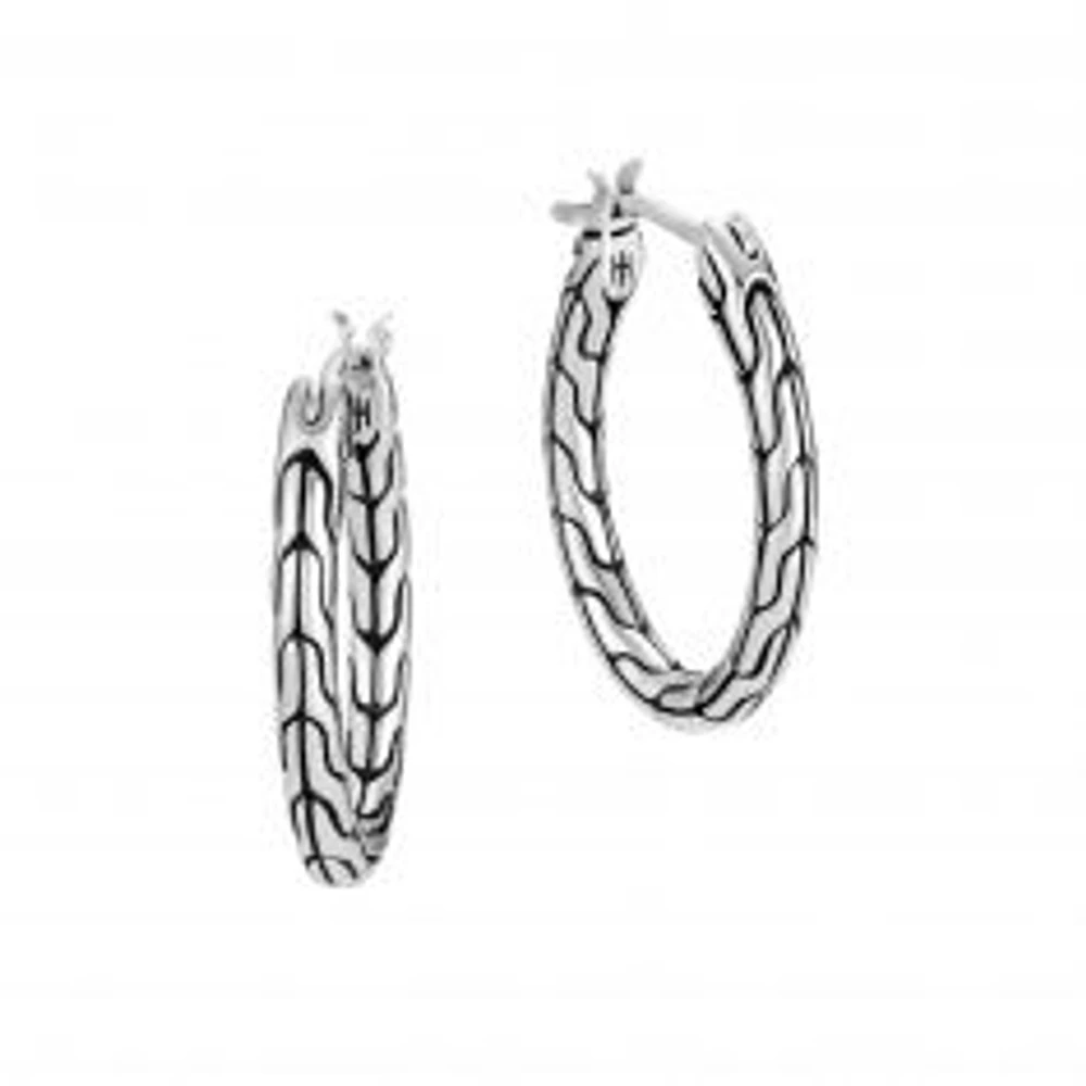 John Hardy Classic Chain Small Hoop Earrings