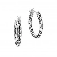 John Hardy Classic Chain Small Hoop Earrings