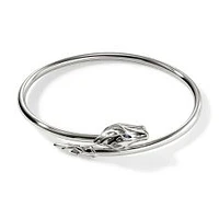 John Hardy Naga Slim Sterling Silver Cuff Bracelet