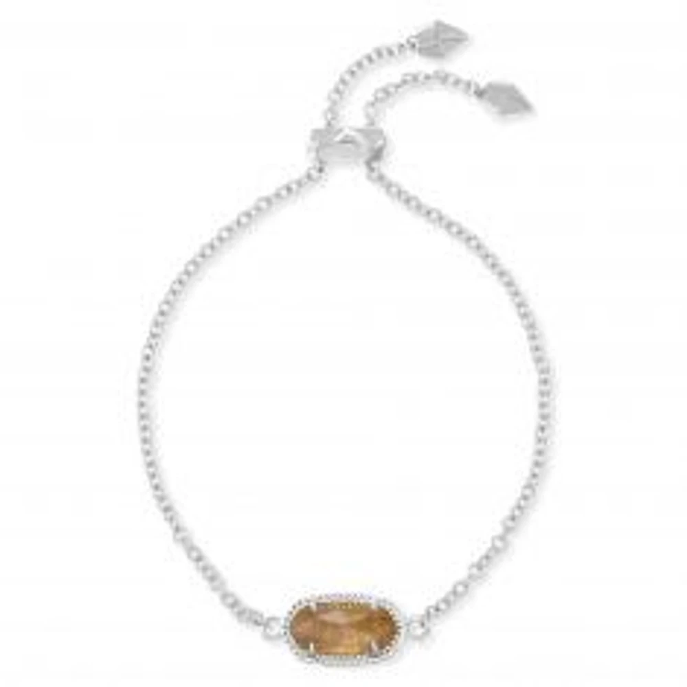 Kendra Scott Elaina Adjustable Chain Bracelet in Citrine