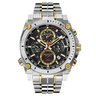 Men's Bulova Precisionist Chronograph Two-Tone Watch 98B228