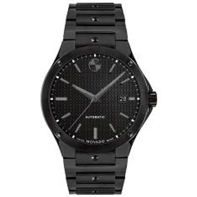 Movado SE Automatic Black PVD Watch 41mm - 0607809