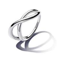 Pandora Essence Organically Shaped Infinity Ring