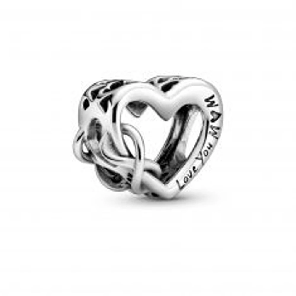 Pandora Love You Mum Infinity Heart Charm