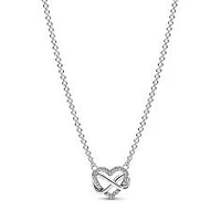 Pandora Sparkling Infinity Heart Collier Necklace